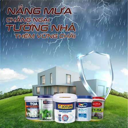 Những điều cần biết về sơn chống thấm, Tốp 6 sản phẩm tốt nhất hiện nay